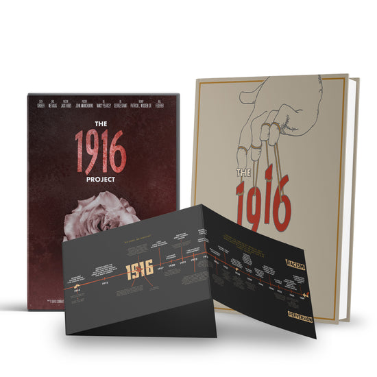 The 1916 Project - DVD (Ships End of Oct) / Hardcover Book Combo