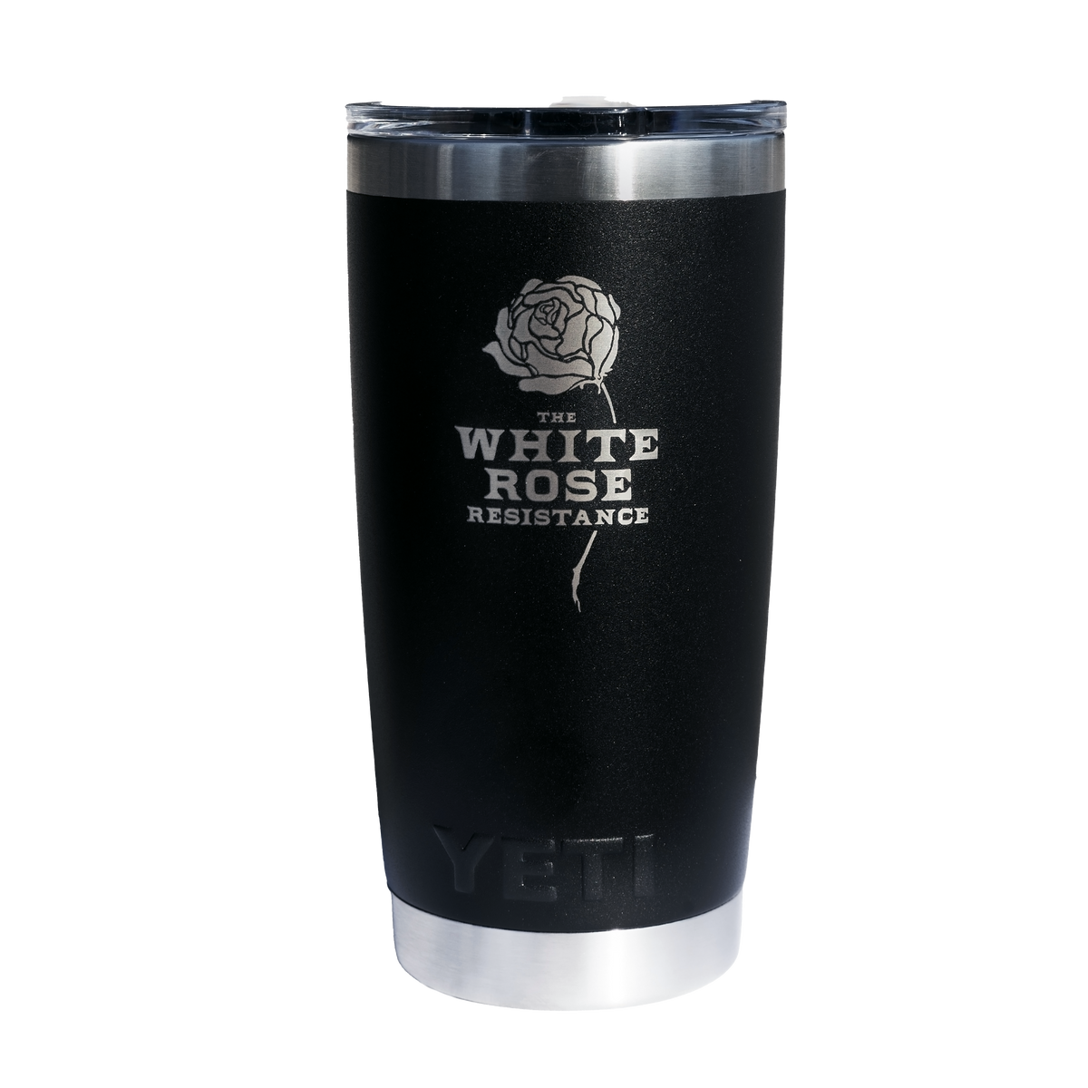 Rose Color Yeti YETI Logo Tumbler – White Rose Resistance